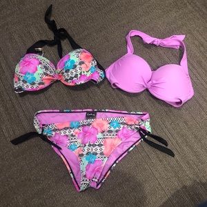 3 piece bikini set